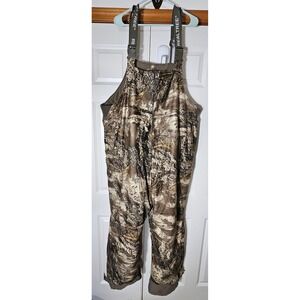 Realtree Max-1 XT Insulated Camo Hunting Bib Overalls Mens 3XL 1770RTM Brown